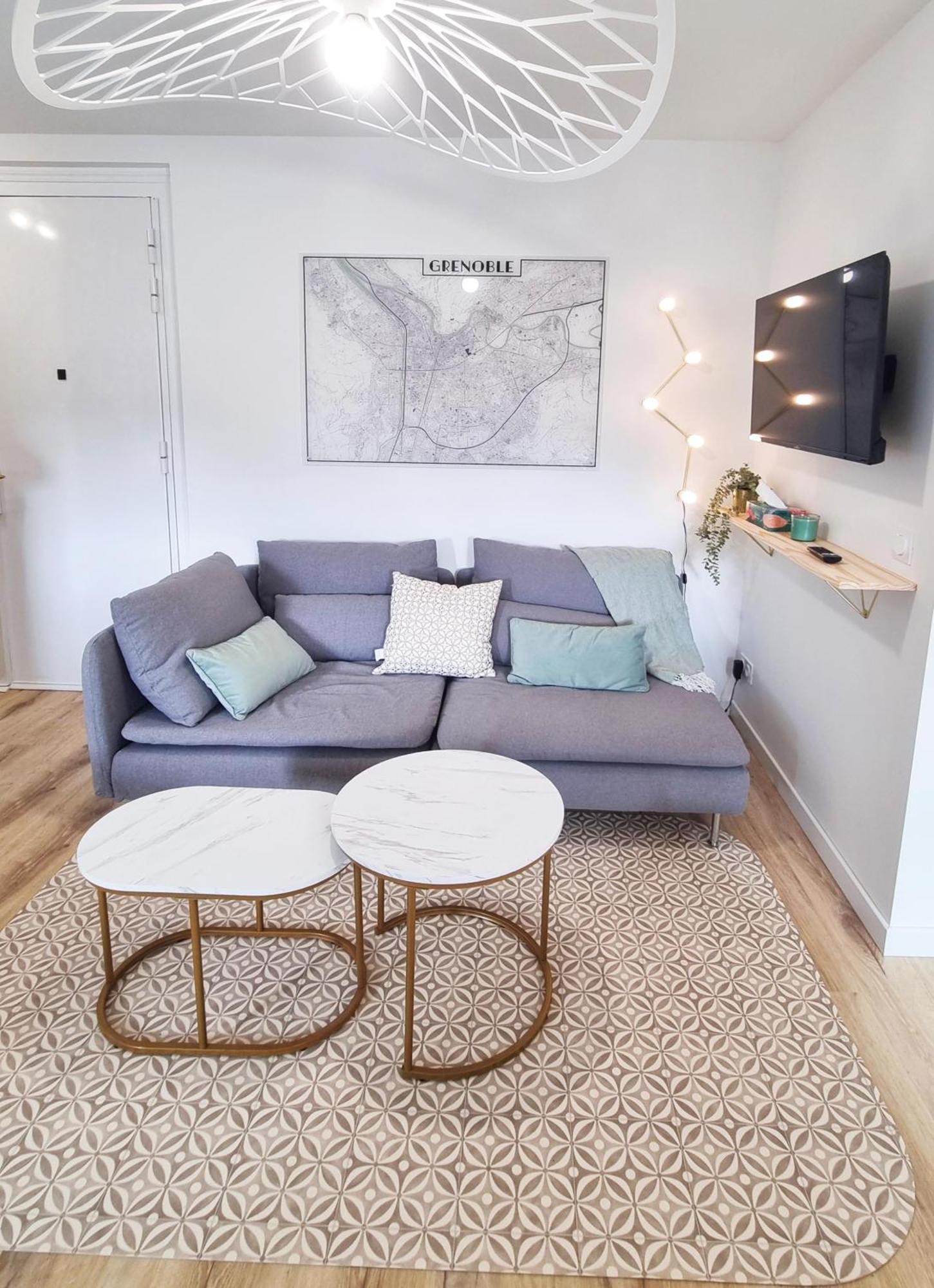 Appartement Hagaki Vue Panoramique Proche Gare Netflix Grenoble Exterior foto